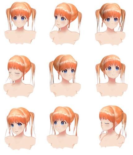 Anime Character Rendering Test preview image